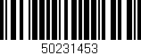 Código de barras (EAN, GTIN, SKU, ISBN): '50231453'