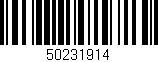 Código de barras (EAN, GTIN, SKU, ISBN): '50231914'