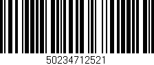 Código de barras (EAN, GTIN, SKU, ISBN): '50234712521'