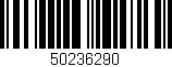Código de barras (EAN, GTIN, SKU, ISBN): '50236290'