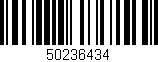Código de barras (EAN, GTIN, SKU, ISBN): '50236434'