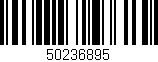 Código de barras (EAN, GTIN, SKU, ISBN): '50236895'