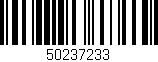 Código de barras (EAN, GTIN, SKU, ISBN): '50237233'