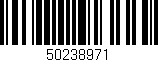 Código de barras (EAN, GTIN, SKU, ISBN): '50238971'