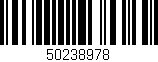 Código de barras (EAN, GTIN, SKU, ISBN): '50238978'