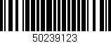Código de barras (EAN, GTIN, SKU, ISBN): '50239123'