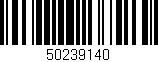 Código de barras (EAN, GTIN, SKU, ISBN): '50239140'