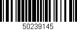 Código de barras (EAN, GTIN, SKU, ISBN): '50239145'