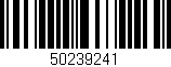 Código de barras (EAN, GTIN, SKU, ISBN): '50239241'
