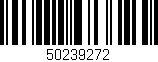 Código de barras (EAN, GTIN, SKU, ISBN): '50239272'
