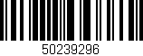 Código de barras (EAN, GTIN, SKU, ISBN): '50239296'