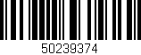 Código de barras (EAN, GTIN, SKU, ISBN): '50239374'