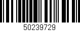 Código de barras (EAN, GTIN, SKU, ISBN): '50239729'