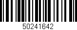 Código de barras (EAN, GTIN, SKU, ISBN): '50241642'