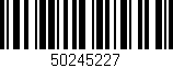 Código de barras (EAN, GTIN, SKU, ISBN): '50245227'