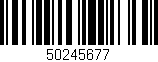 Código de barras (EAN, GTIN, SKU, ISBN): '50245677'
