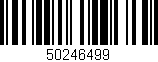Código de barras (EAN, GTIN, SKU, ISBN): '50246499'