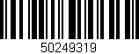 Código de barras (EAN, GTIN, SKU, ISBN): '50249319'