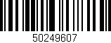 Código de barras (EAN, GTIN, SKU, ISBN): '50249607'