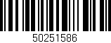 Código de barras (EAN, GTIN, SKU, ISBN): '50251586'