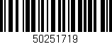 Código de barras (EAN, GTIN, SKU, ISBN): '50251719'