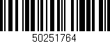Código de barras (EAN, GTIN, SKU, ISBN): '50251764'