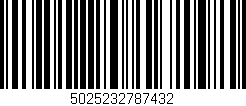 Código de barras (EAN, GTIN, SKU, ISBN): '5025232787432'