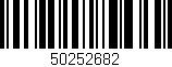 Código de barras (EAN, GTIN, SKU, ISBN): '50252682'
