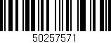 Código de barras (EAN, GTIN, SKU, ISBN): '50257571'