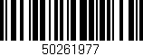 Código de barras (EAN, GTIN, SKU, ISBN): '50261977'