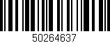 Código de barras (EAN, GTIN, SKU, ISBN): '50264637'