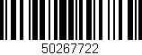 Código de barras (EAN, GTIN, SKU, ISBN): '50267722'