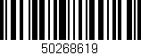 Código de barras (EAN, GTIN, SKU, ISBN): '50268619'
