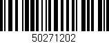 Código de barras (EAN, GTIN, SKU, ISBN): '50271202'