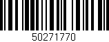 Código de barras (EAN, GTIN, SKU, ISBN): '50271770'