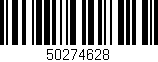 Código de barras (EAN, GTIN, SKU, ISBN): '50274628'