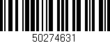Código de barras (EAN, GTIN, SKU, ISBN): '50274631'