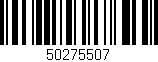 Código de barras (EAN, GTIN, SKU, ISBN): '50275507'