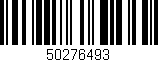 Código de barras (EAN, GTIN, SKU, ISBN): '50276493'