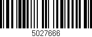 Código de barras (EAN, GTIN, SKU, ISBN): '5027666'