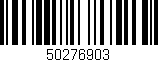 Código de barras (EAN, GTIN, SKU, ISBN): '50276903'
