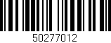 Código de barras (EAN, GTIN, SKU, ISBN): '50277012'