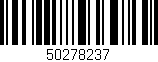 Código de barras (EAN, GTIN, SKU, ISBN): '50278237'