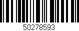 Código de barras (EAN, GTIN, SKU, ISBN): '50278593'