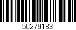 Código de barras (EAN, GTIN, SKU, ISBN): '50279183'