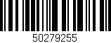 Código de barras (EAN, GTIN, SKU, ISBN): '50279255'