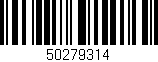 Código de barras (EAN, GTIN, SKU, ISBN): '50279314'