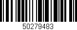 Código de barras (EAN, GTIN, SKU, ISBN): '50279483'