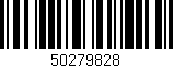 Código de barras (EAN, GTIN, SKU, ISBN): '50279828'