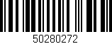 Código de barras (EAN, GTIN, SKU, ISBN): '50280272'